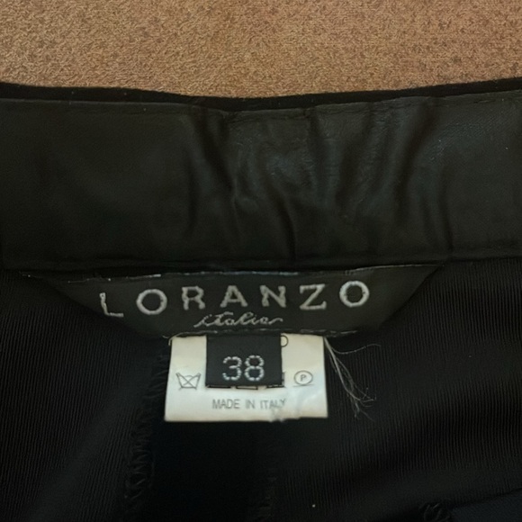 Loranzo Italy Velvet stretch pants 38 - Picture 4 of 4